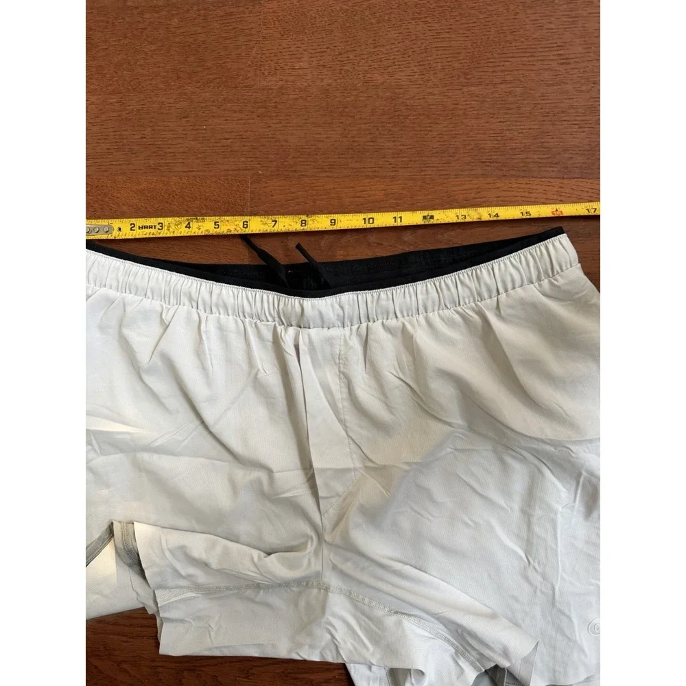 Ciele Athletics Men's Running Shorts XLarge Beige Lightweight Athletic Shorts